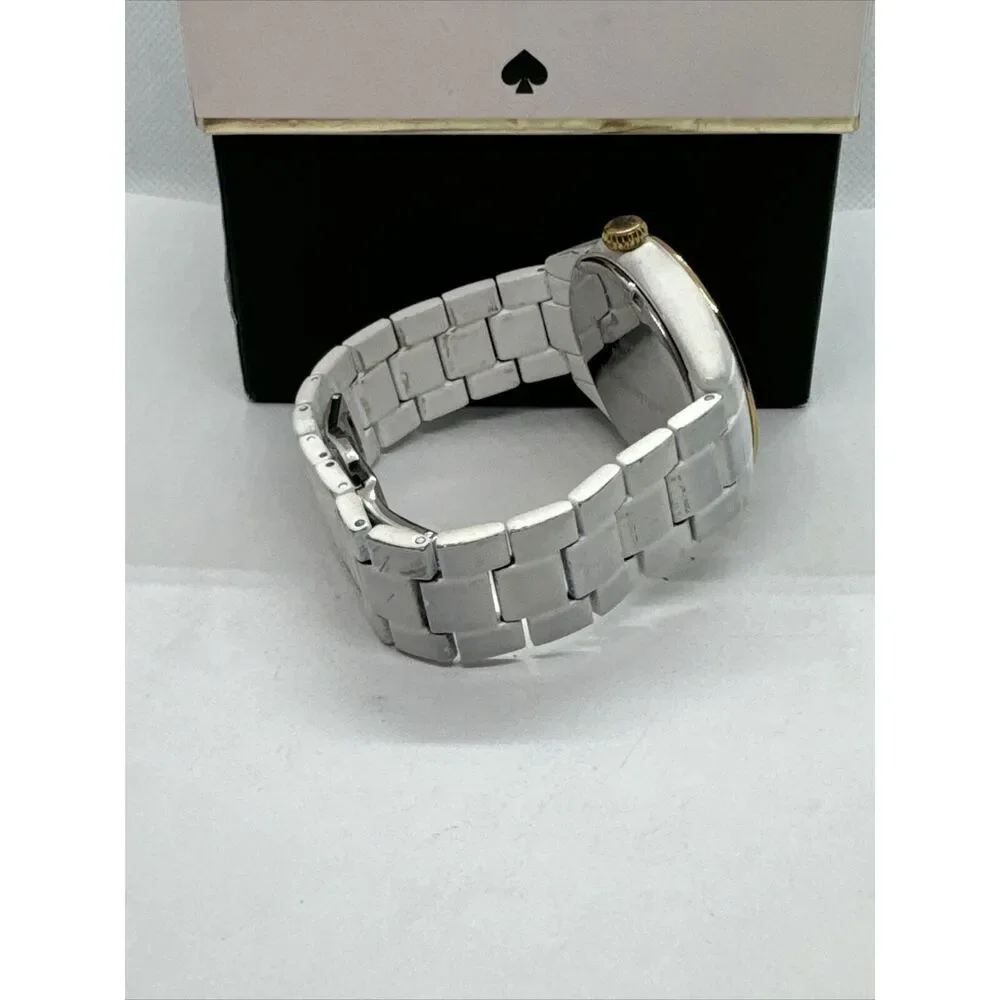 Kate Spade New York 0690 Women White Band Analog Dial Quartz Wrist Watch JNA170